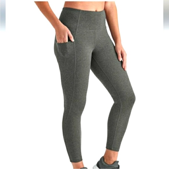 New Everyday Active Legging - charcoal Gray large members mark with pockets hot - Picture 4 of 7